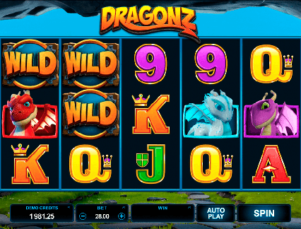 dragonz slot game