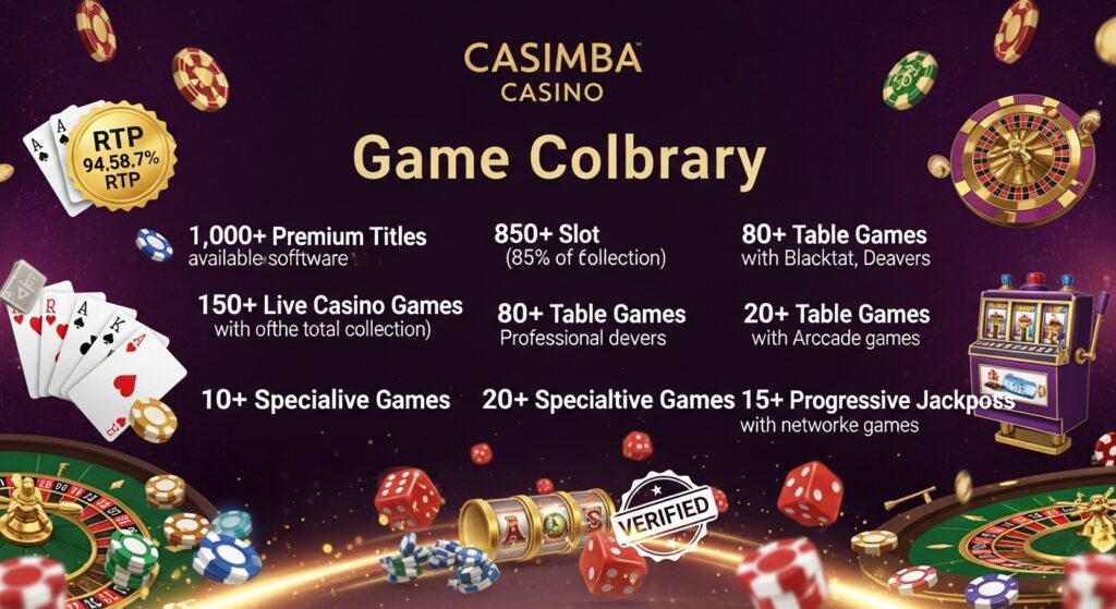 casimba casino games portfolio