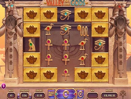 Valley OF The Gods pokie game