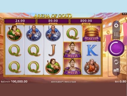 Arena of Gold Pokie game