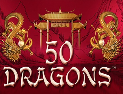 50 Dragons slot game - aristocrat gaming
