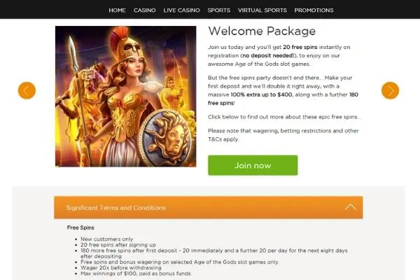 Casino.com NZ Welcome Bonus Terms & Conditions