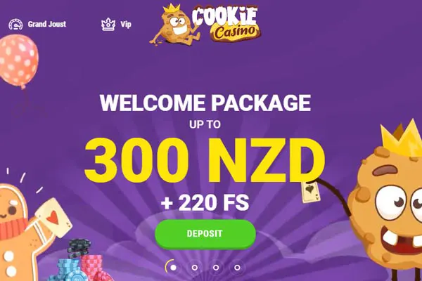 Cookie casino online home