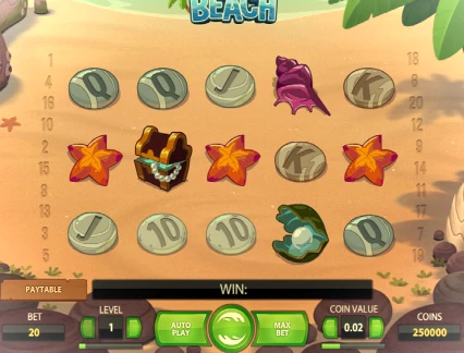 Beach slot game by netent