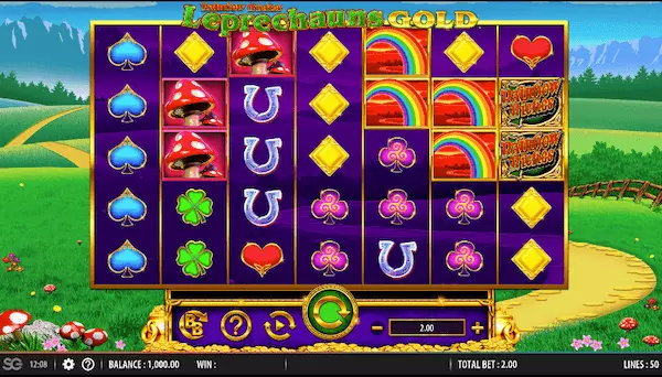 Rainbow Riches: Leprechauns Gold slot game