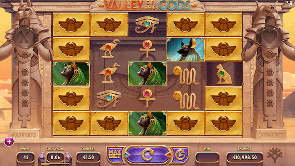 Valley of the Gods slot game